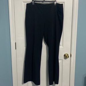 New York & Company Black Striped Pants Size: 18